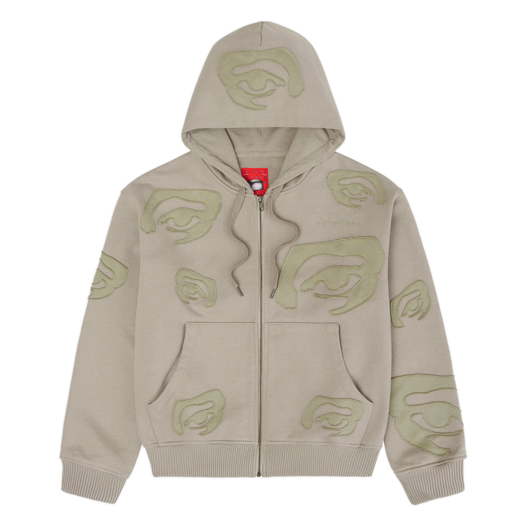 Allover Eye Hoodie [Sand]