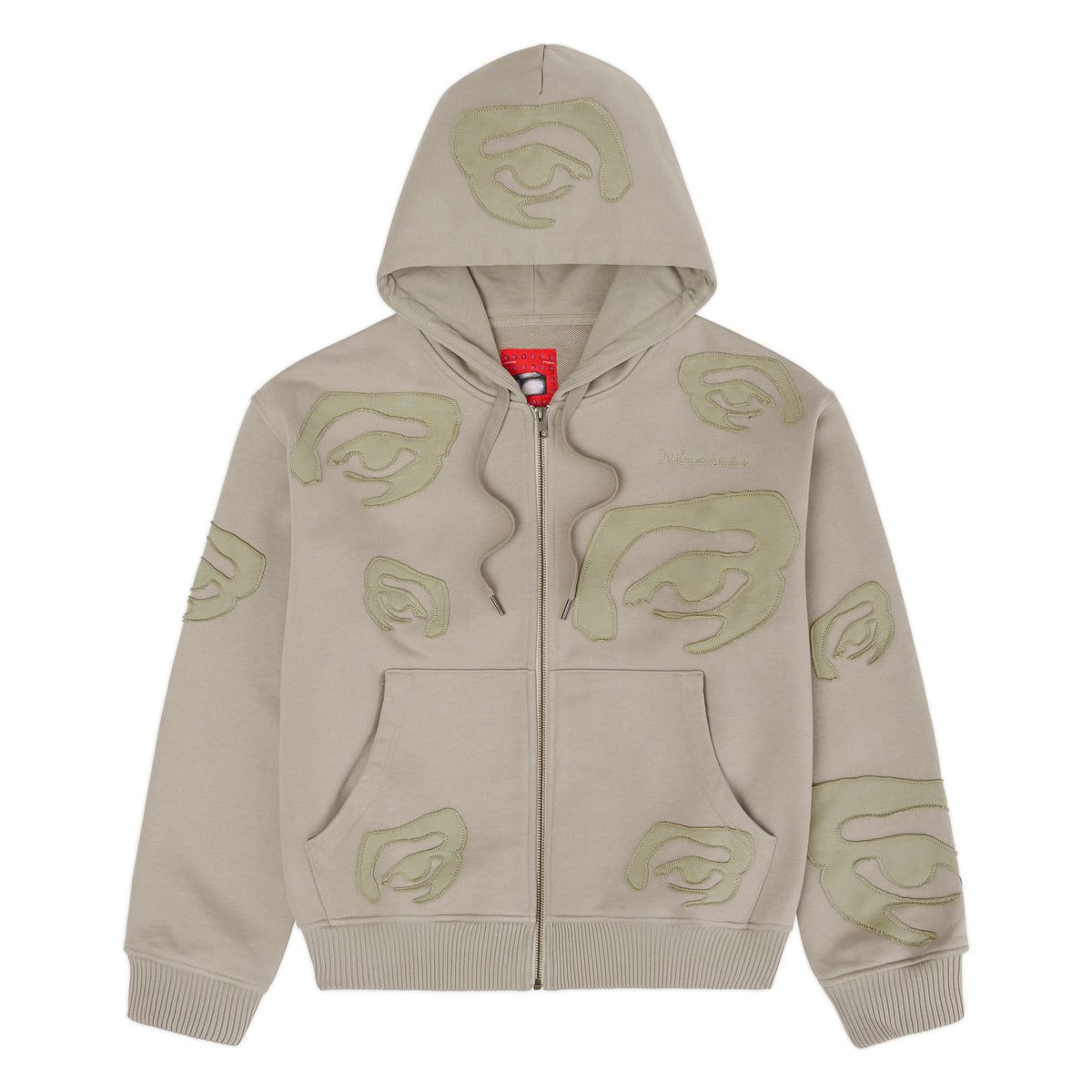 Allover Eye Hoodie [Sand]