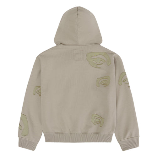 Allover Eye Hoodie [Sand]