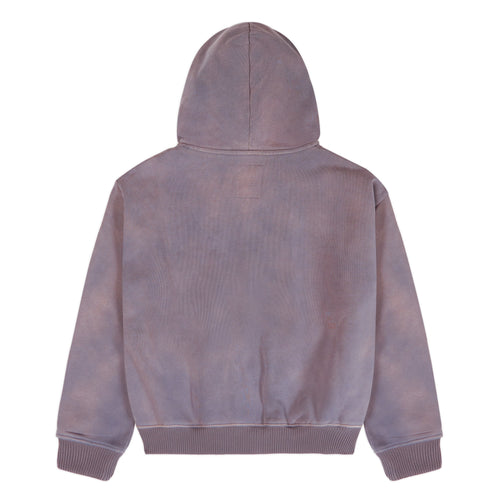 Face Hoodie [Plum]