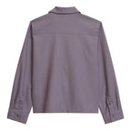 Face Camp Collar Button Up Longsleve [Plum]