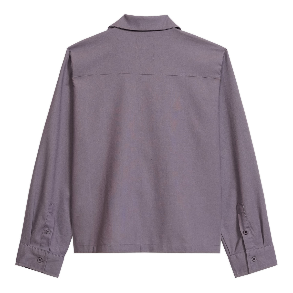 Face Camp Collar Button Up Longsleve [Plum]