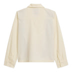Face Camp Collar Button Up Longsleve [Cream]