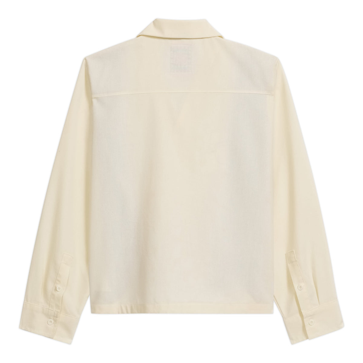 Face Camp Collar Button Up Longsleve [Cream]