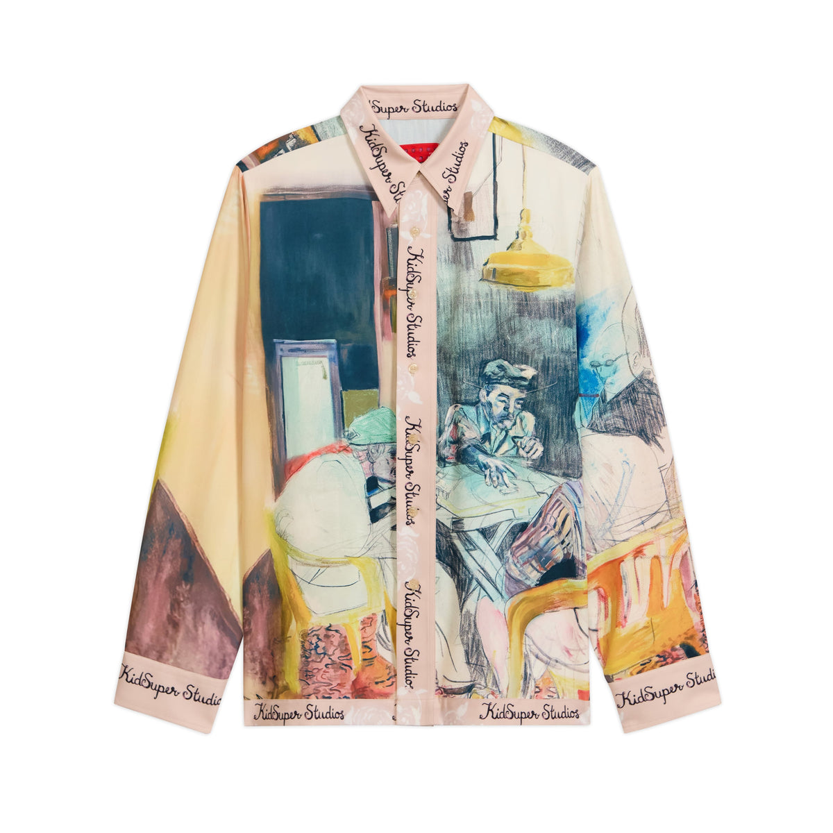 Dominos Button Up [Multi]