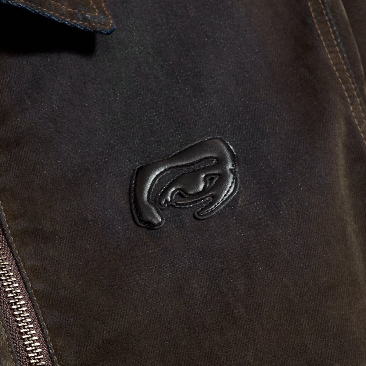 Flocked Work Jacket [Brown]