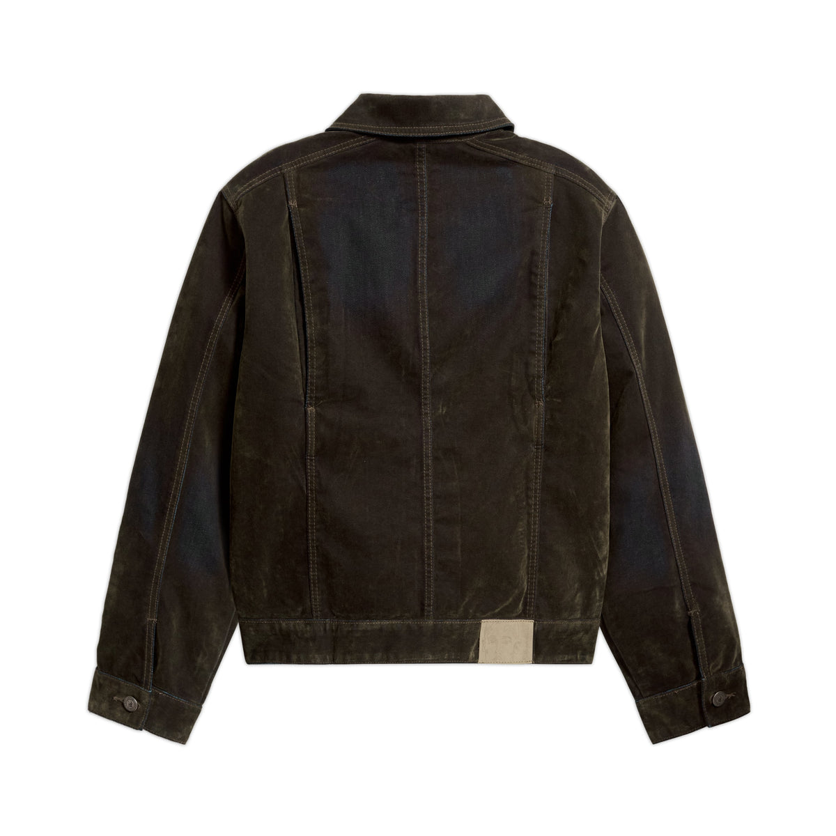 Flocked Work Jacket [Brown]