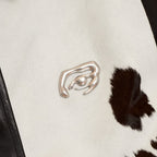 Cowhair Leather Jacket [Black]