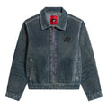 Flocked Work Jacket [Washed Gray]