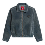 Flocked Work Jacket [Washed Gray]
