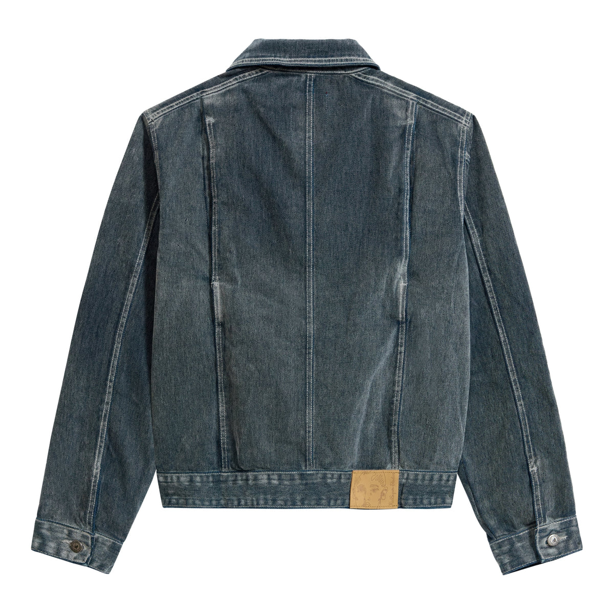 Flocked Work Jacket [Washed Gray]
