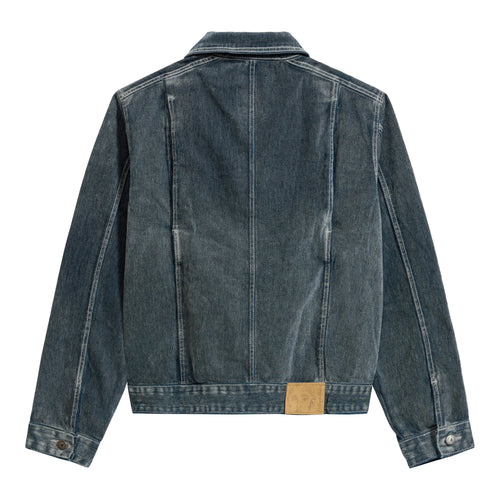 Flocked Work Jacket [Washed Gray]