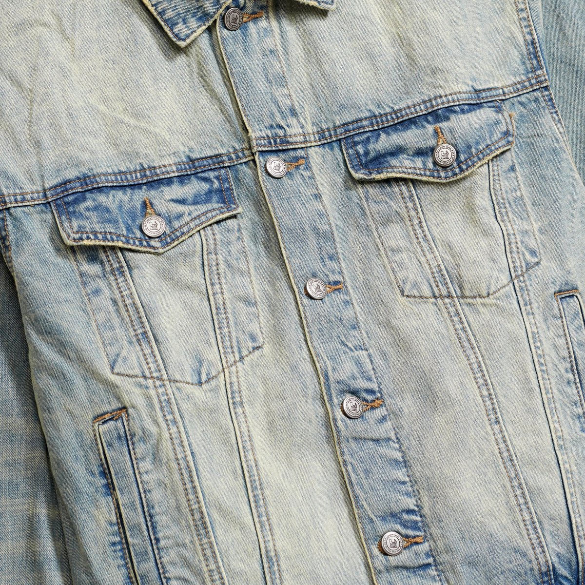 Light Wash Dove Denim Jacket [Light Mud Wash]