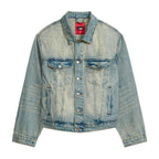 Light Wash Dove Denim Jacket [Light Mud Wash]