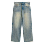 Light Wash Dove Denim Pants [Light Mud Wash]