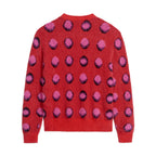 Outside the Box Jaquard Sweater [Red]