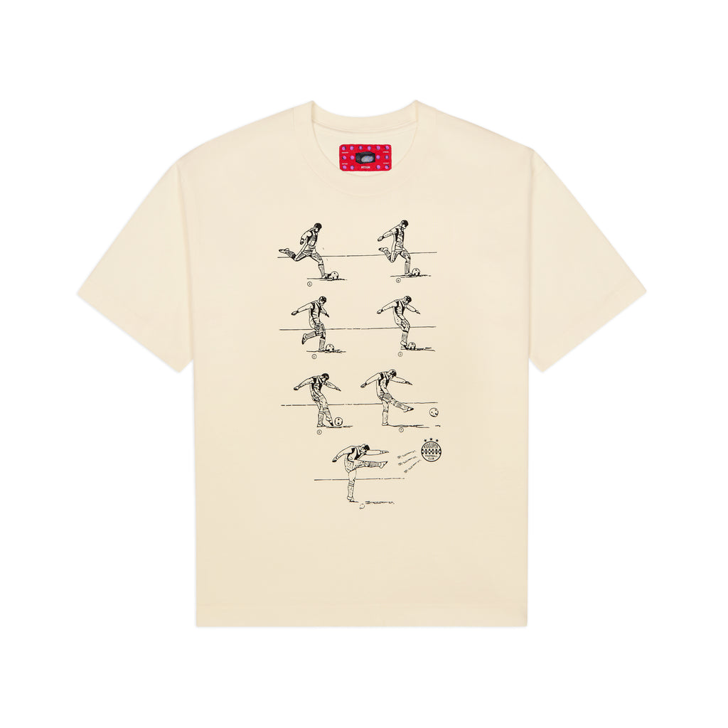 Soccer Diagram Tee [Cream]
