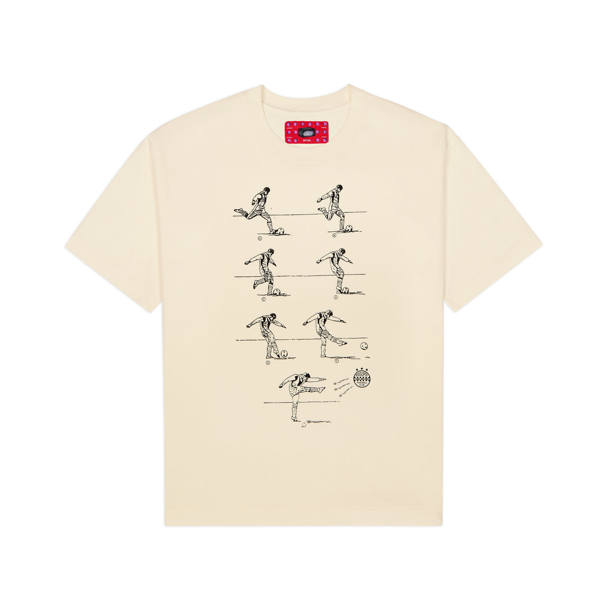 Soccer Diagram Tee [Cream], image 1 of 2