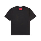 Sketched Faces Tee [Washed Black]