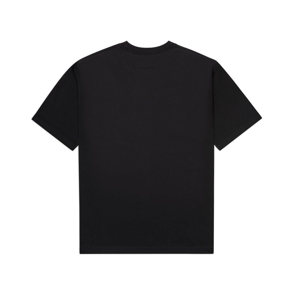 Sketched Faces Tee [Washed Black]