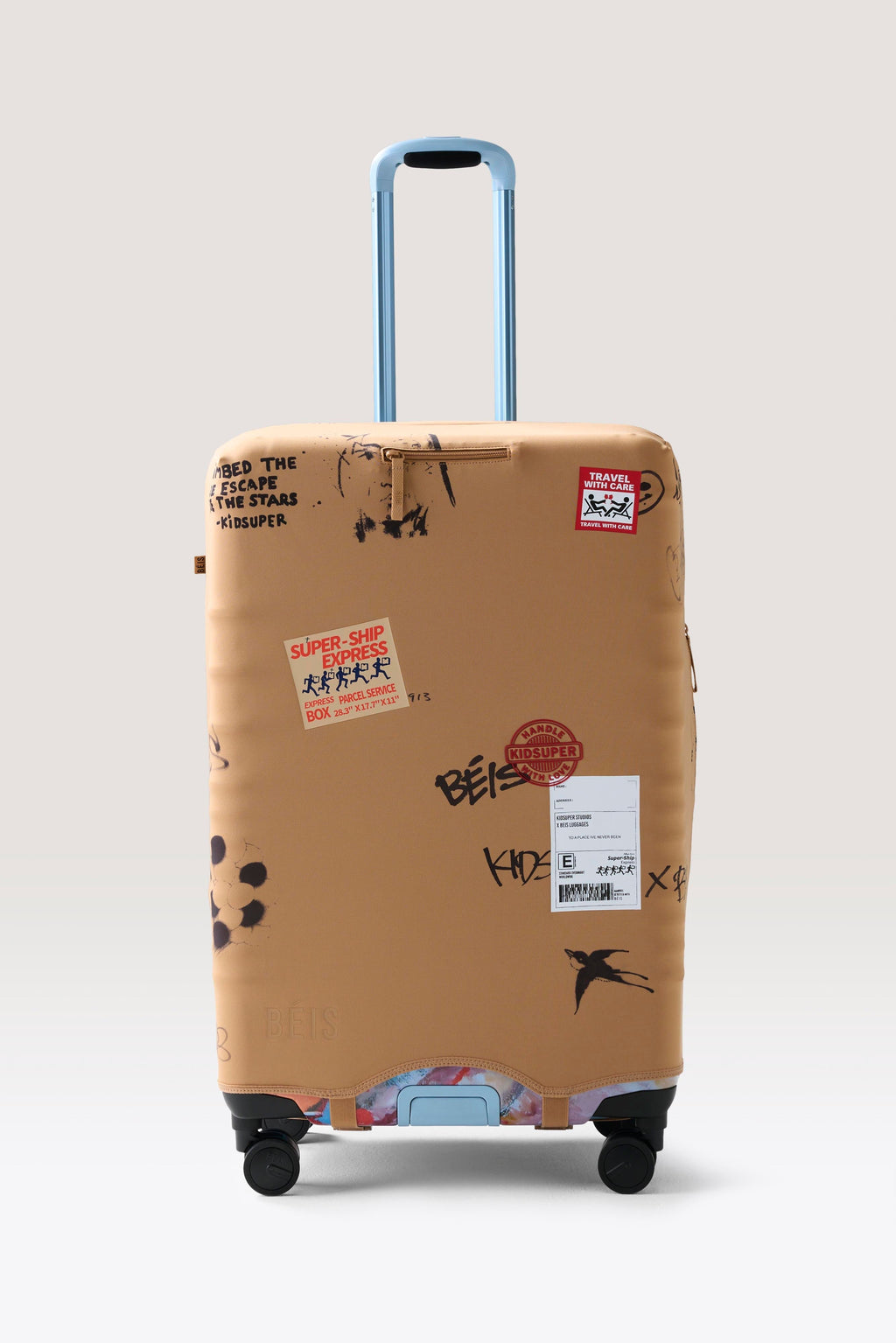 BÉIS x KidSuper The Hybrid Check-In Luggage Cover in Cargo