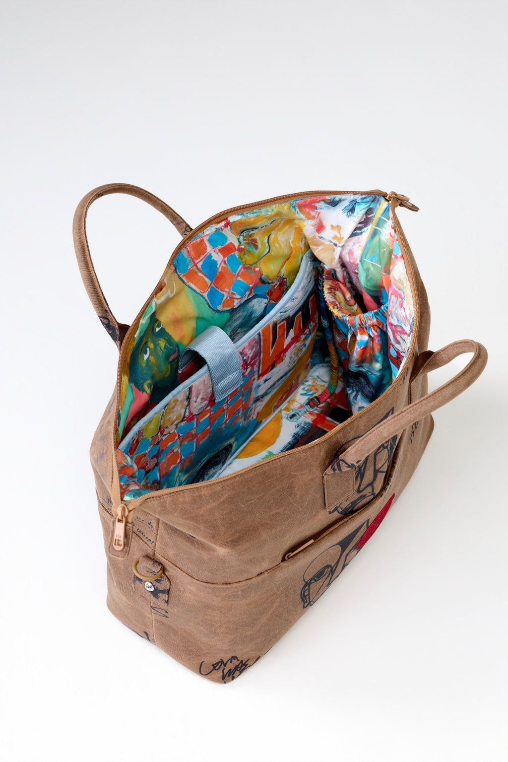 BÉIS x KidSuper The Carryall Duffle in Cargo