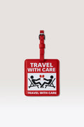 BÉIS x KidSuper The Pro Luggage Tag in Red