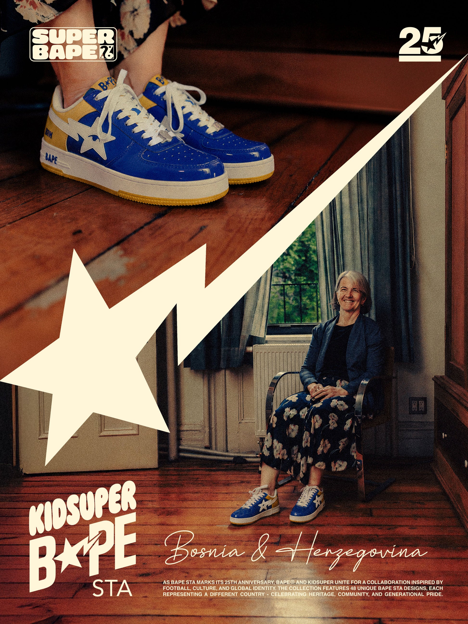 Bosnia & Herzegovina - KidSuper x BAPE Bapesta 12