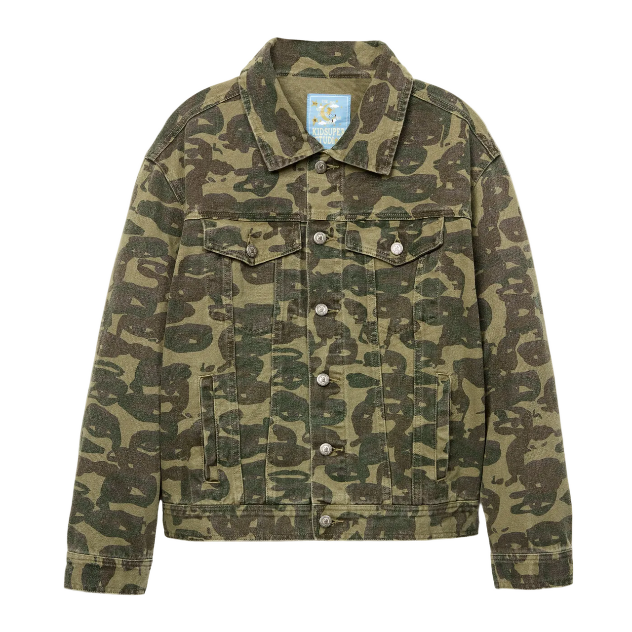 Face Camo Jacket [Dark Green]