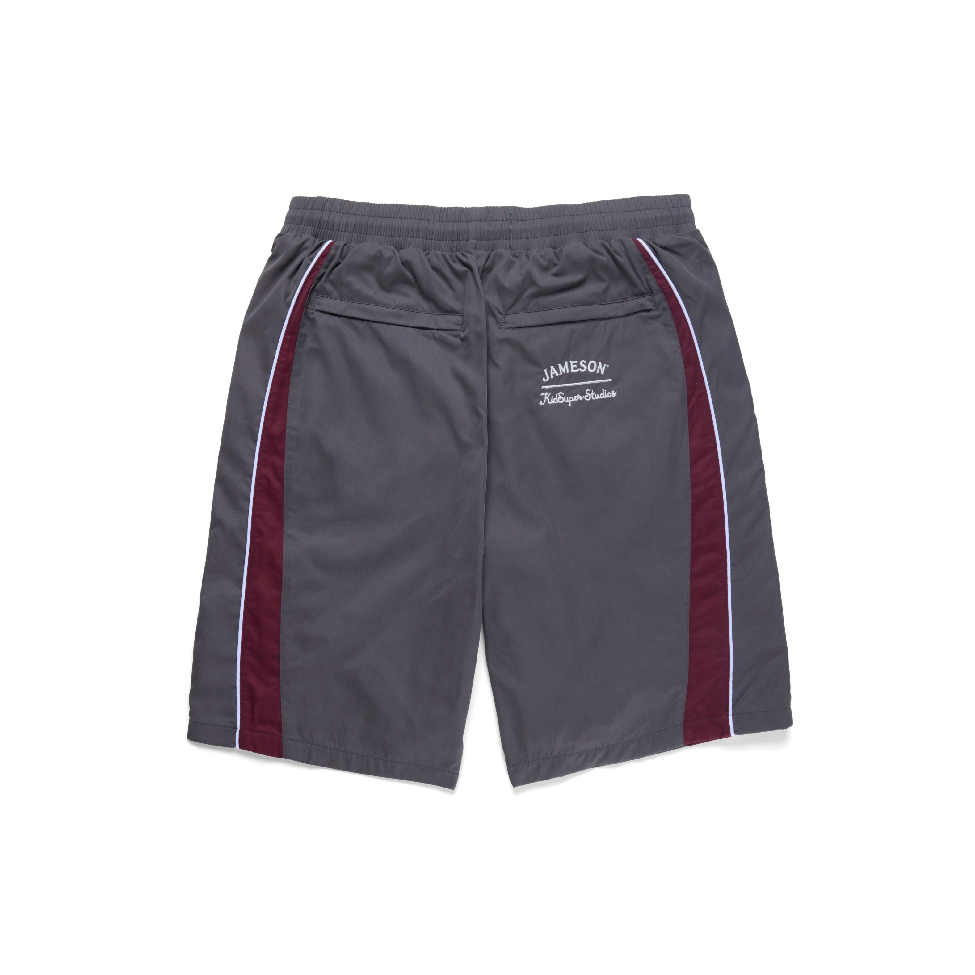 Jameson x KidSuper Track Shorts [Charcoal]