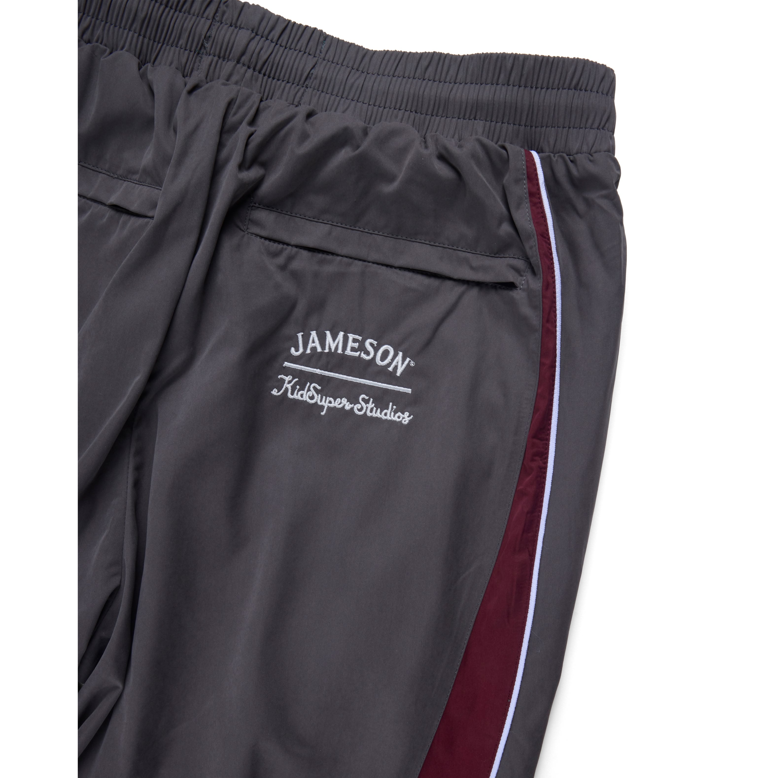 Jameson x KidSuper Track Shorts [Charcoal]