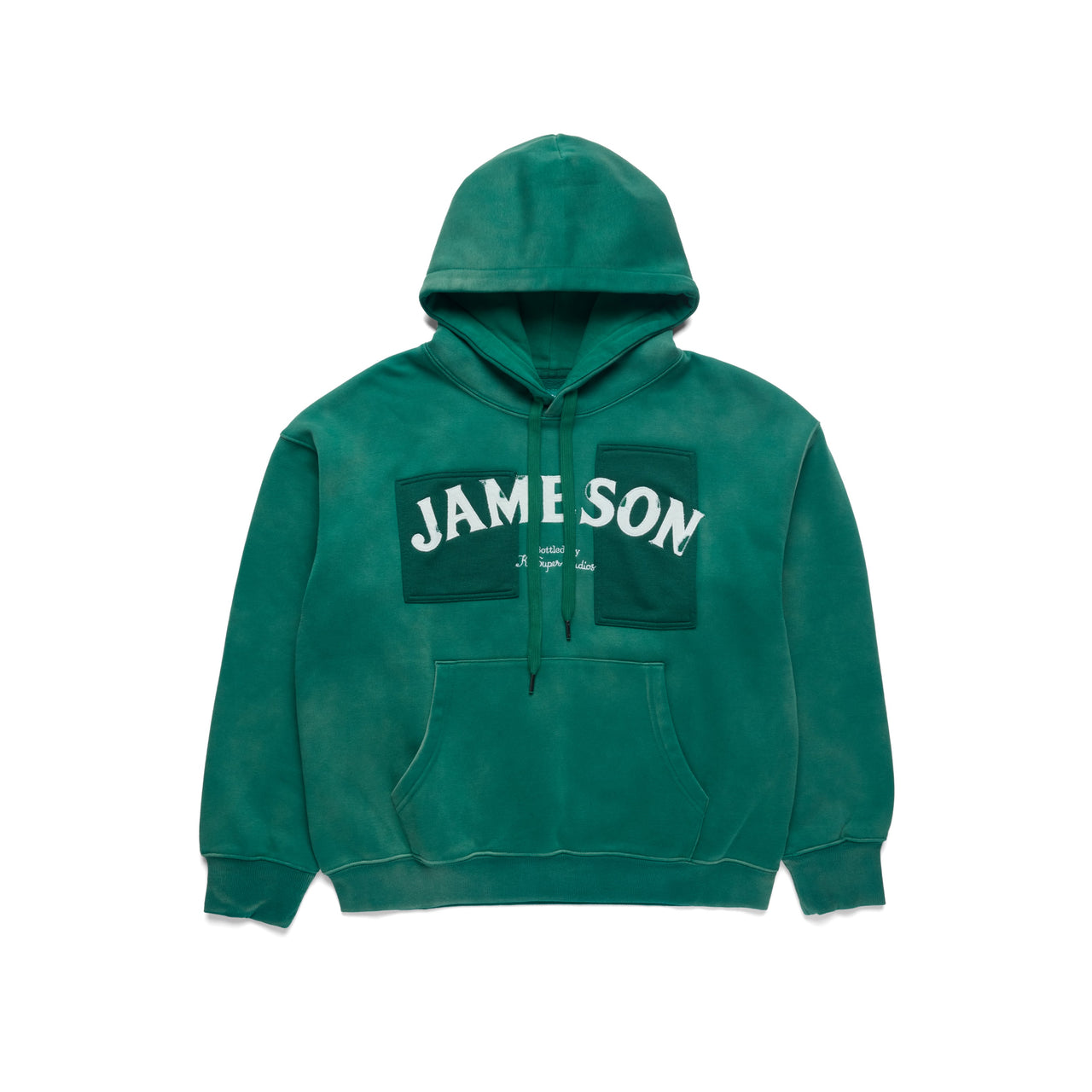 Jameson x KidSuper Patchwork Hoodie [Green]