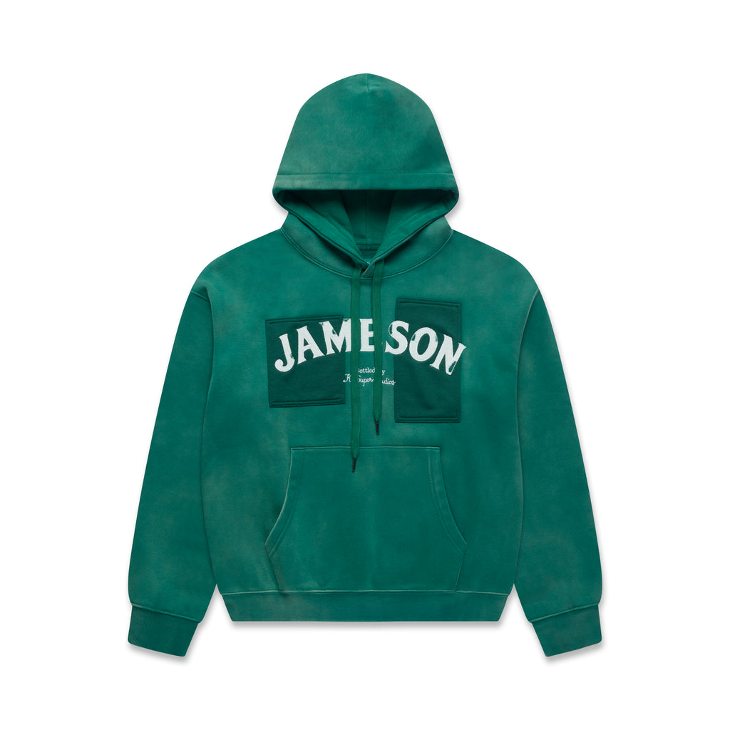 Jameson x KidSuper Patchwork Hoodie [Green]