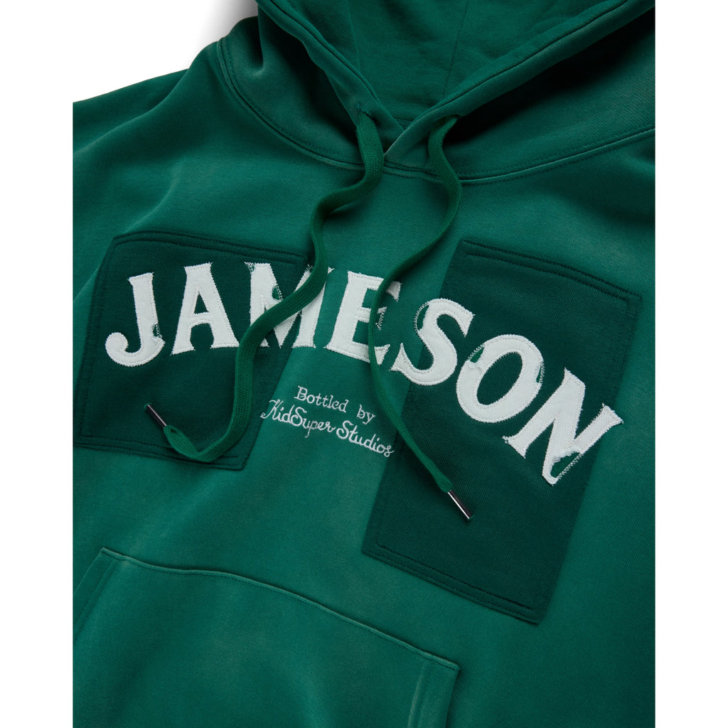 Jameson x KidSuper Patchwork Hoodie [Green]