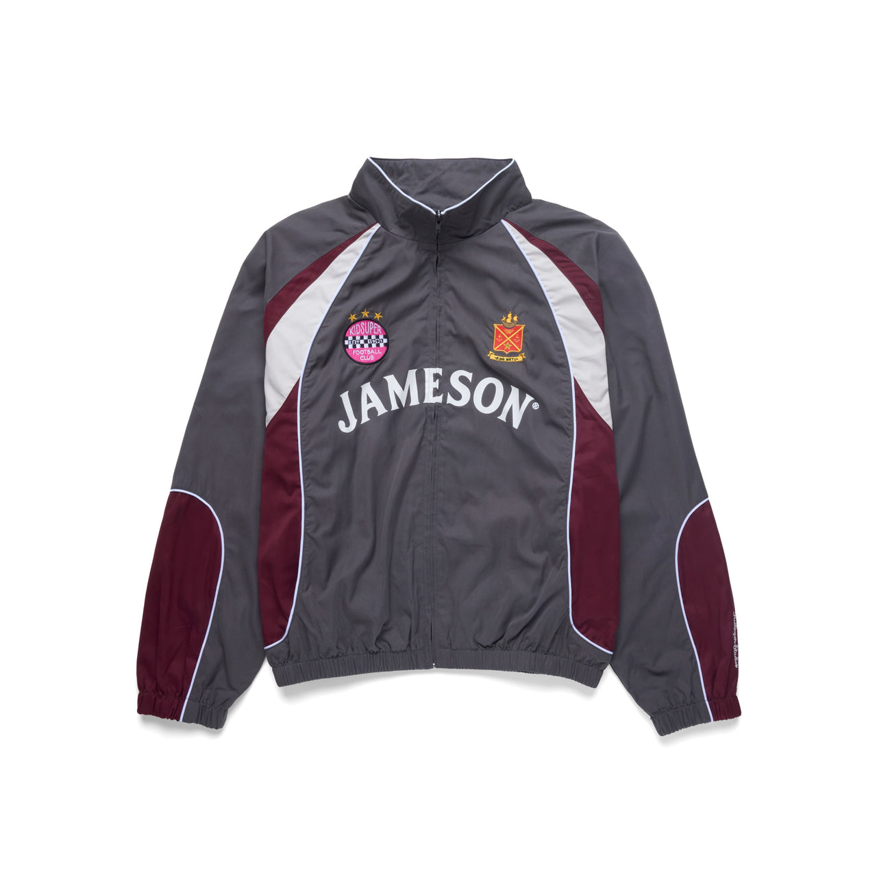 Jameson x KidSuper Track Jacket [Charcoal]