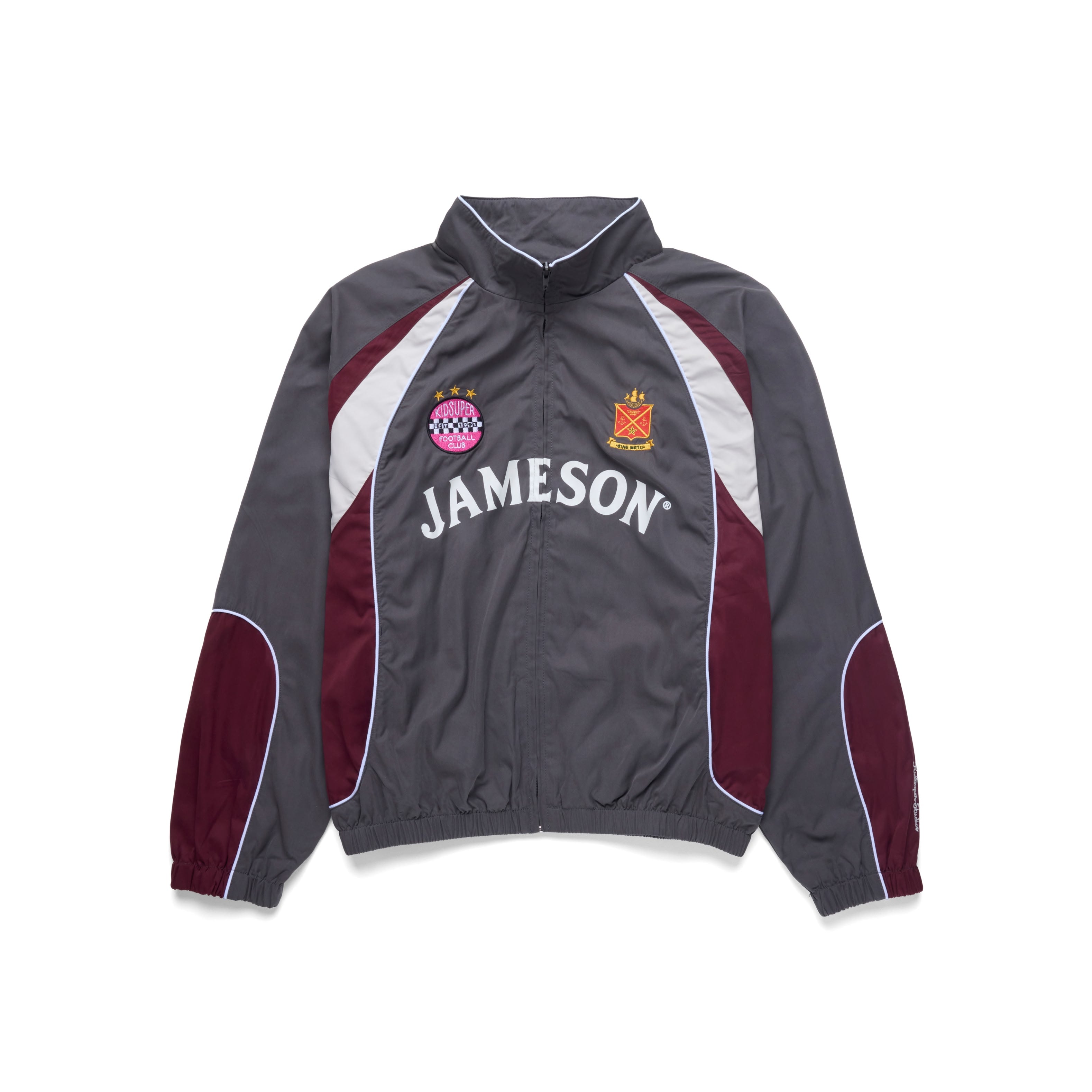 Jameson x KidSuper Track Jacket [Charcoal]