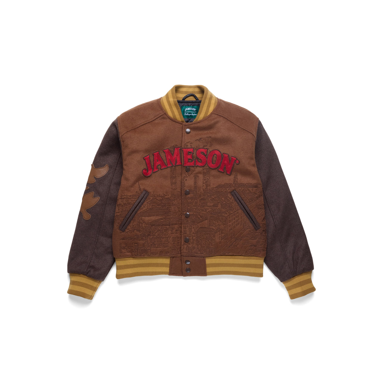 Jameson x KidSuper Wool Varsity Jacket [Brown]