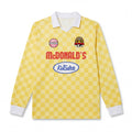 KidSuper X McDonald's Longsleeve Checkered Soccer Jersey [Yellow]