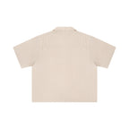 Painted Circus Girl Camp Shirt [Natural]