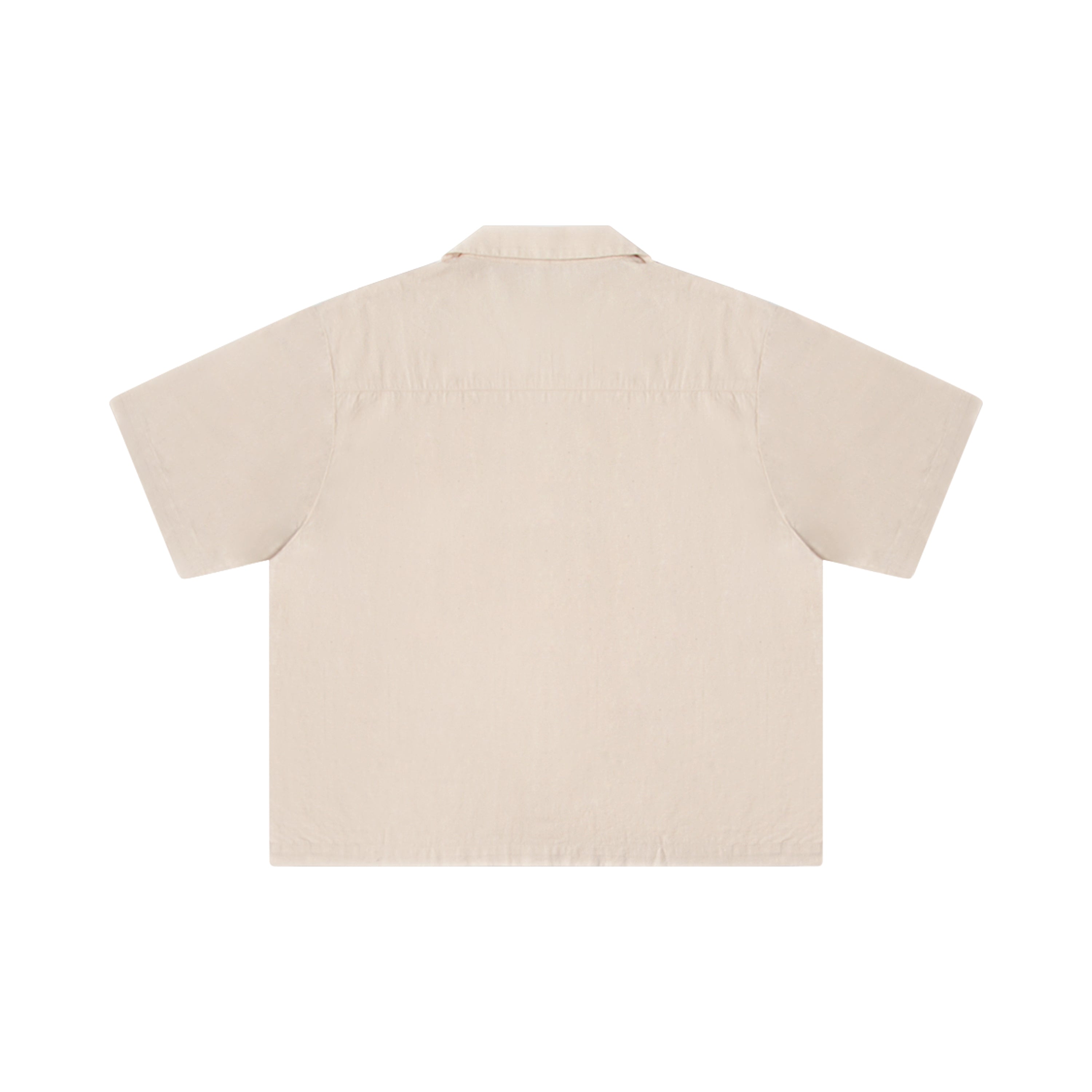 Painted Circus Girl Camp Shirt [Natural]
