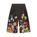 Super Long Patches Shorts [Raw Denim]