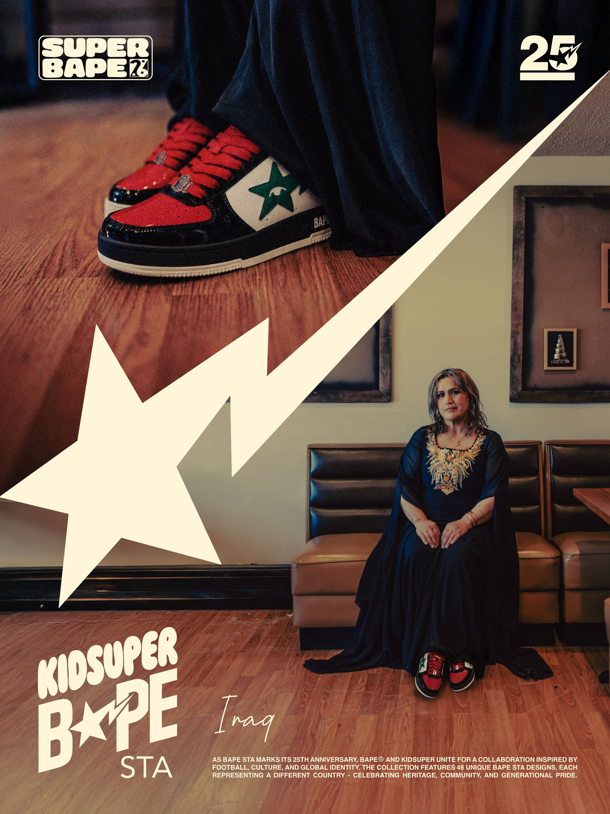 Iraq - KidSuper x BAPE Bapesta 12