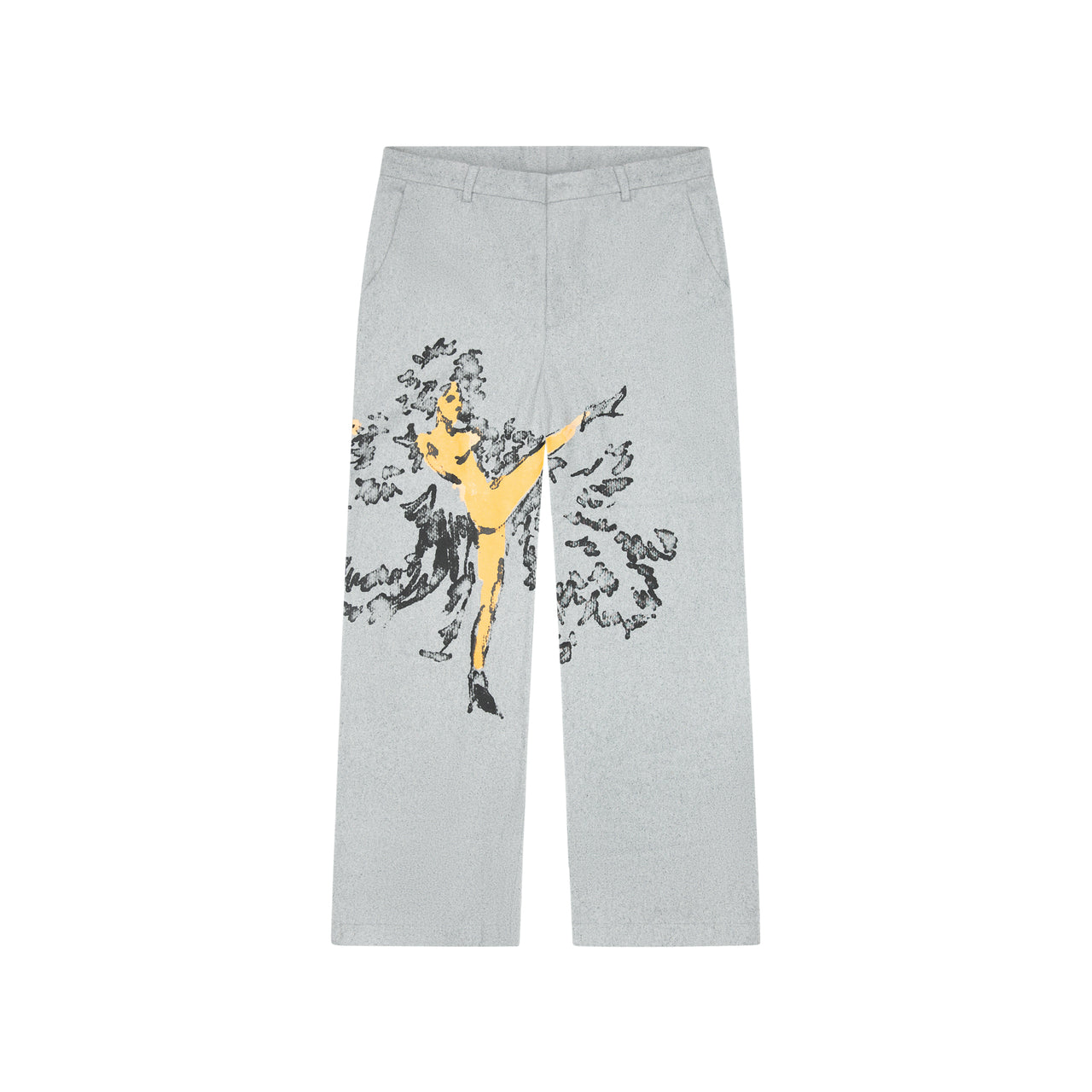 Wool Trouser [Grey]
