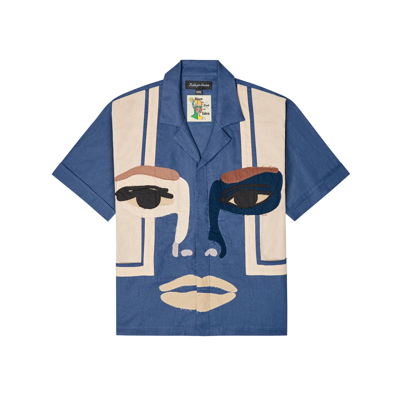 Face Camo Shirt [Blue]