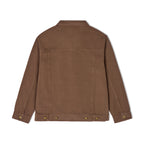 Women Body Denim Jacket [Brown]