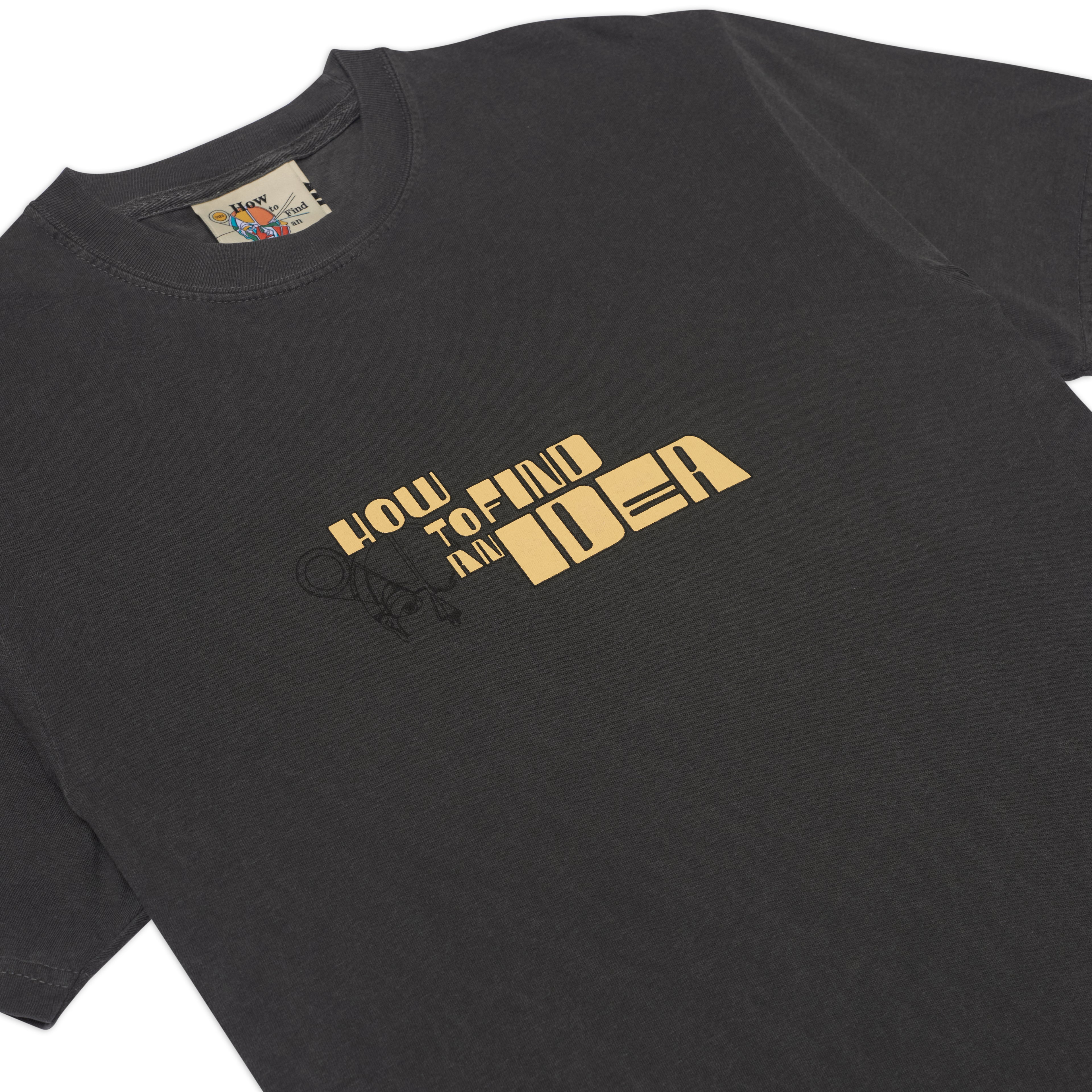 How to Find an idea Tee [Black]