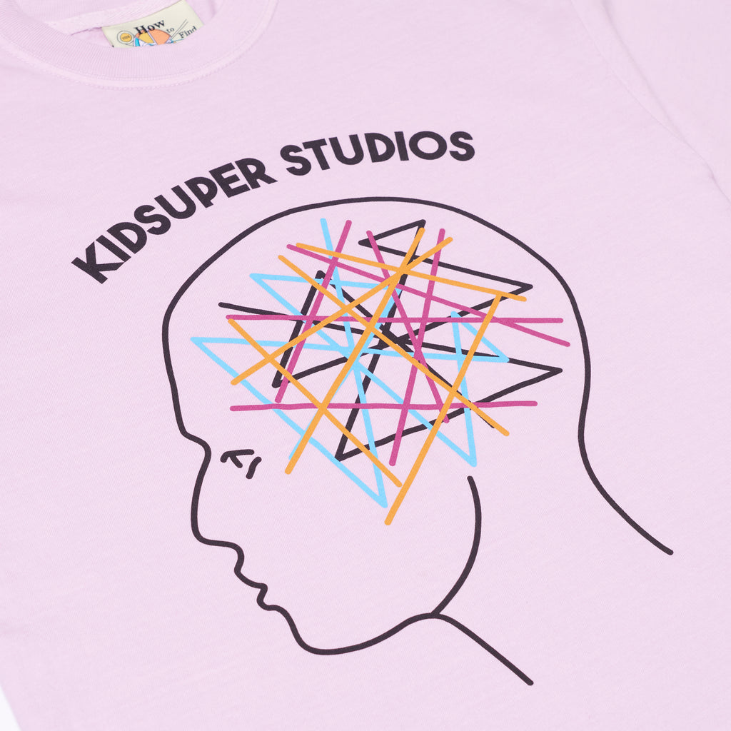 Thoughts in My Head Tee [Lilac]