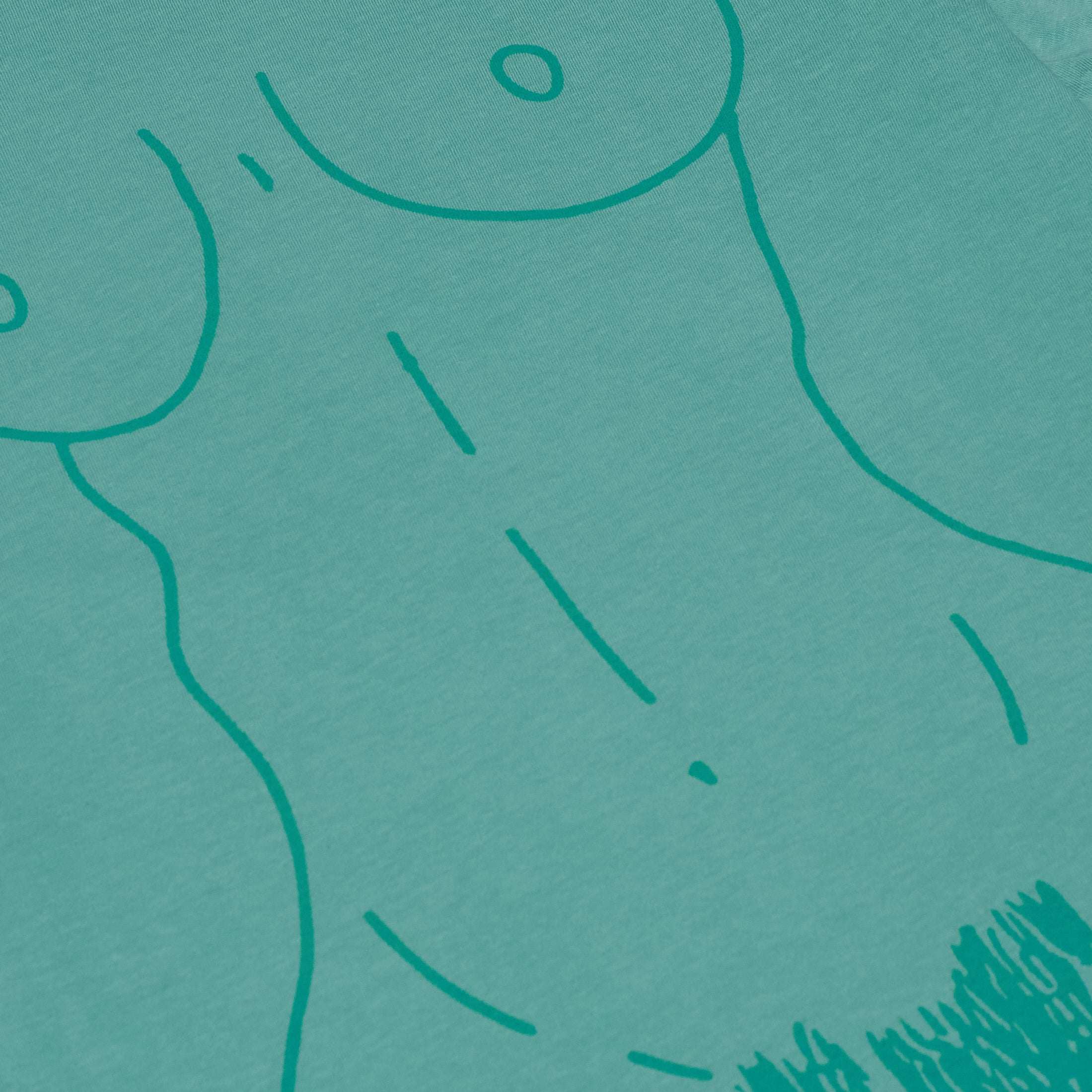 Women Figure Tee [Green]