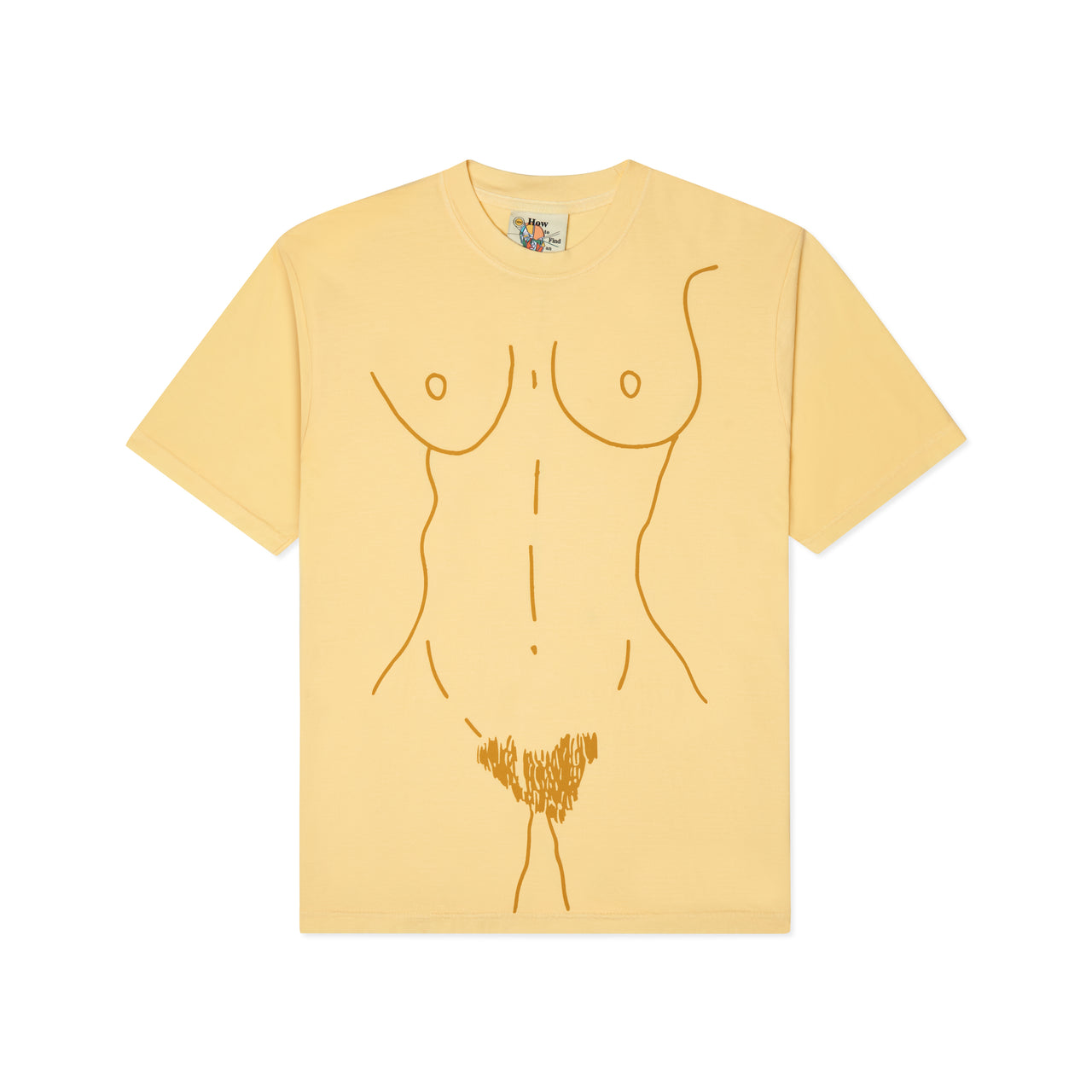 Women Figure Tee [Yellow]