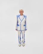 Gradient Suit Top [White]